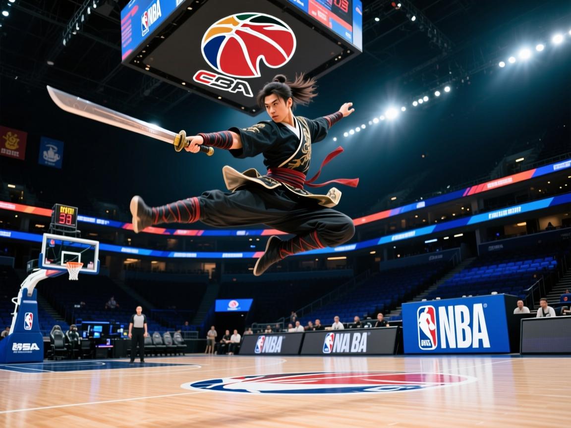 赛场上空技才子剑客,空中飘动 第2张