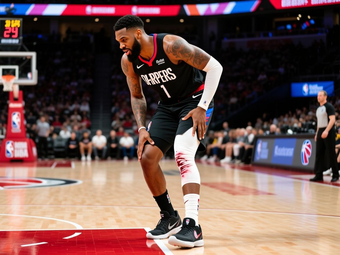 快船遭遇重创！小琼斯确诊右膝内侧副韧带二级扭伤至少休战六周  第2张